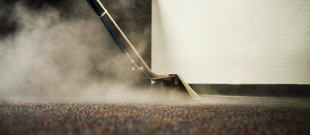 Carpet steam cleaning